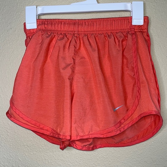 Nike Pants - NIKE Women’s Bright Coral Pink Orange Athletic Running Shorts